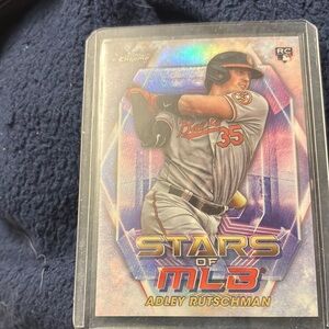 Topps Chrome Stars of MLB Adley Rutschman Card